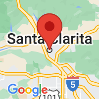 Map of Santa Clarita CA US